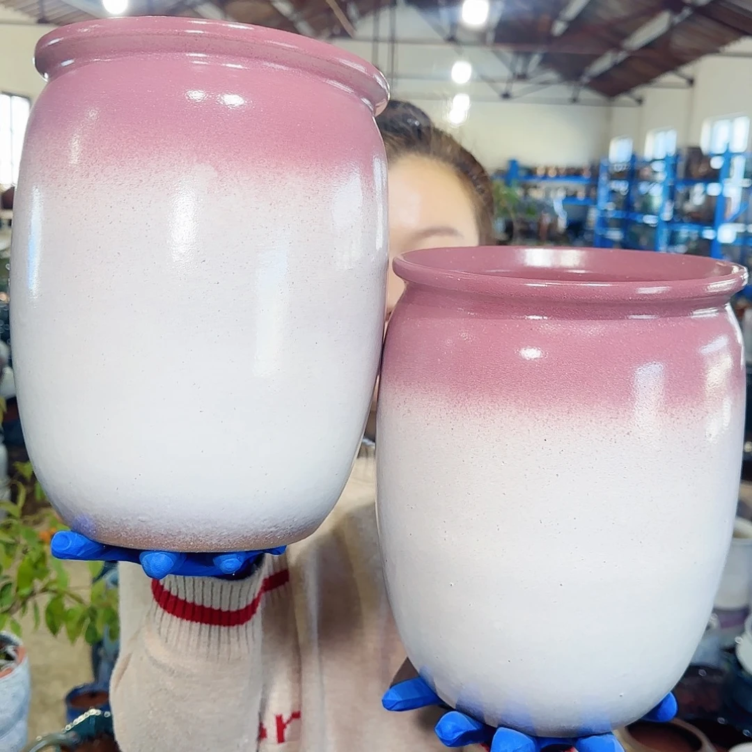 花盆紫砂高24口18