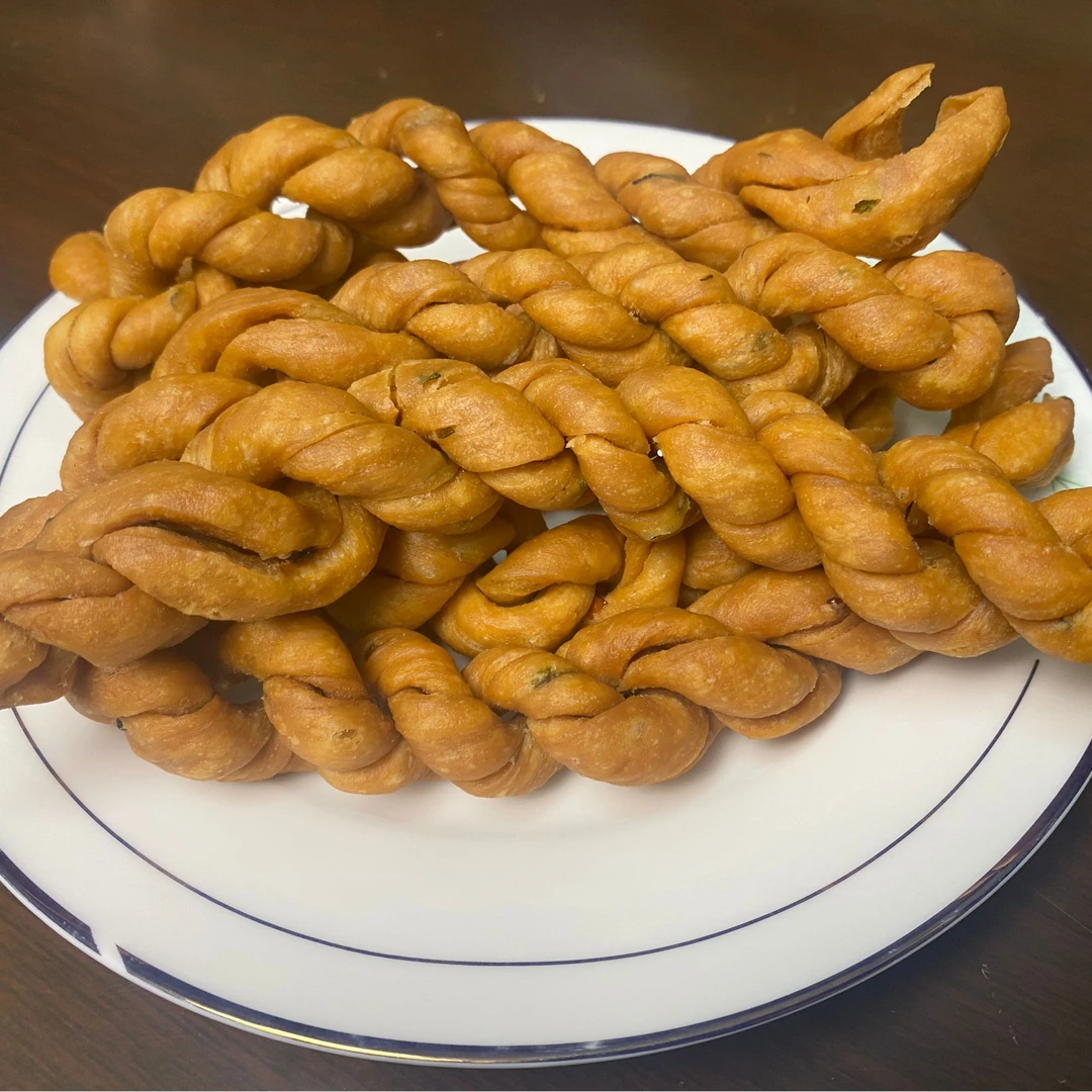 婺源纯手工老式咸口麻花特产儿时8090怀旧零食