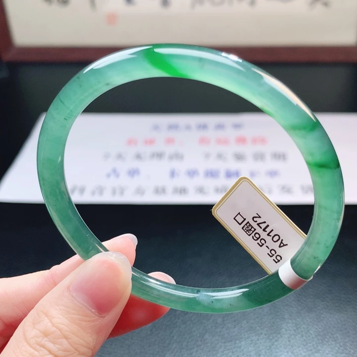 翡翠未镶嵌手镯翡翠手镯43