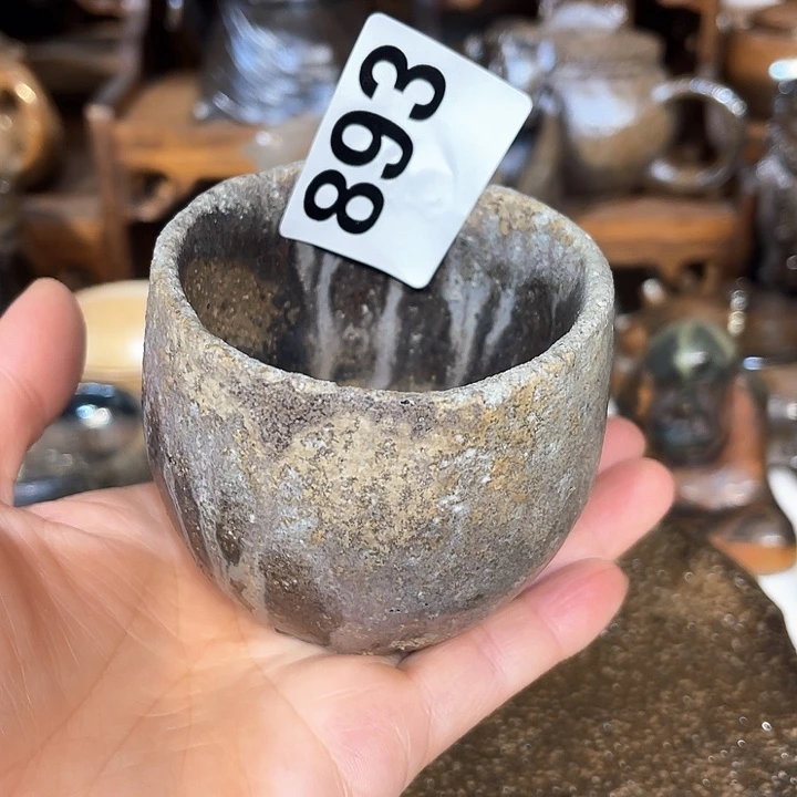 杯高温柴烧陶泥主人杯