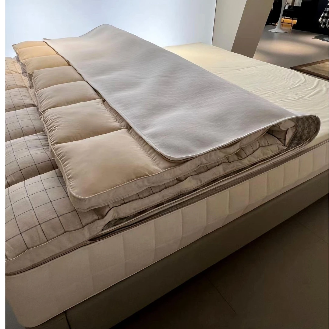 天然蚕丝全拆零胶水床垫静音适中偏软护脊手工双人五星级品牌床垫