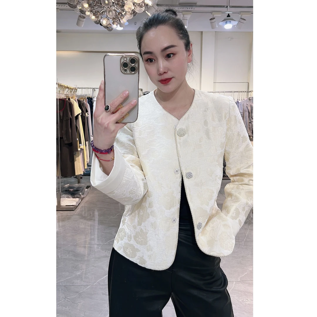 品名：织锦绣~25003 高端国风外套