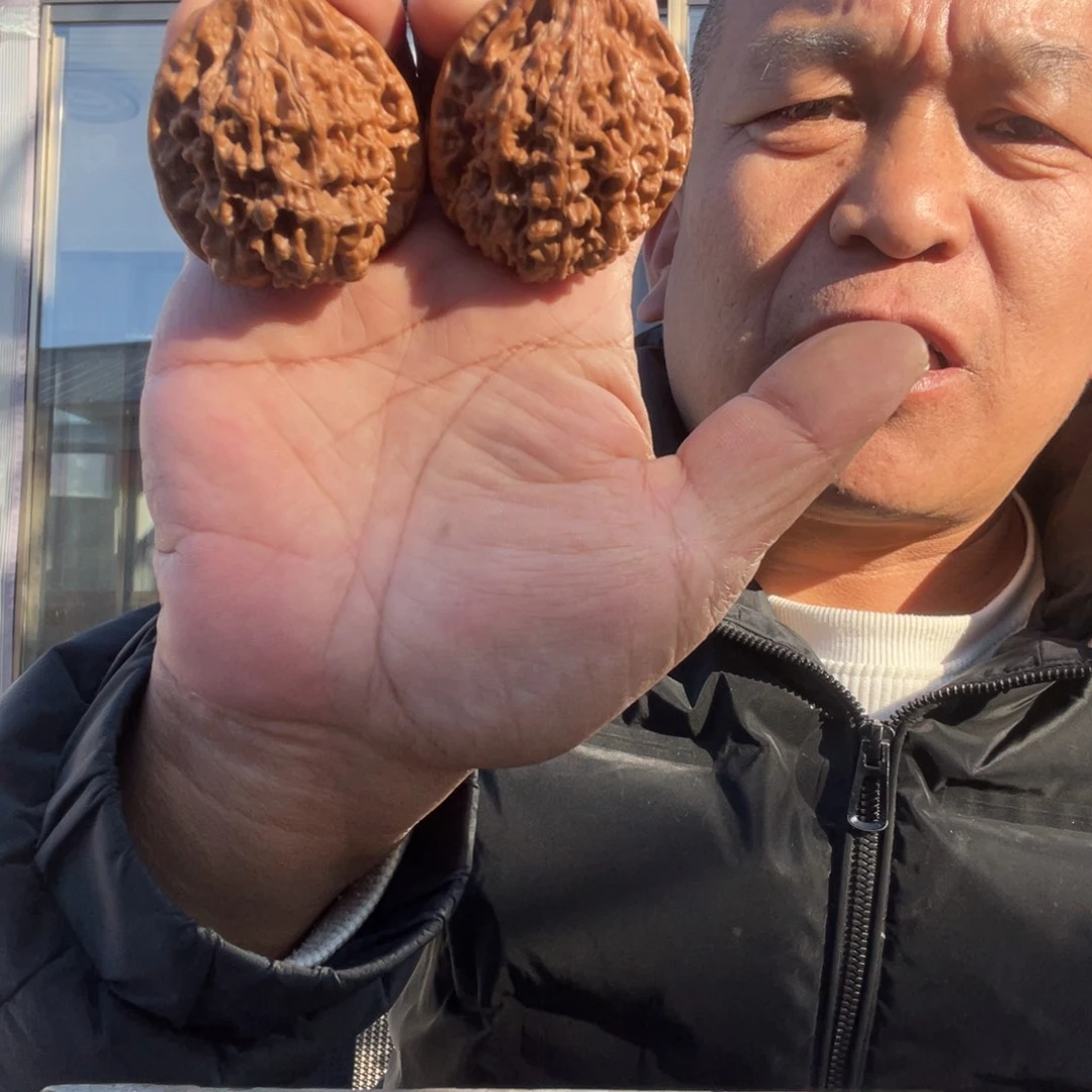 一***飞吊坠文玩核桃官帽46