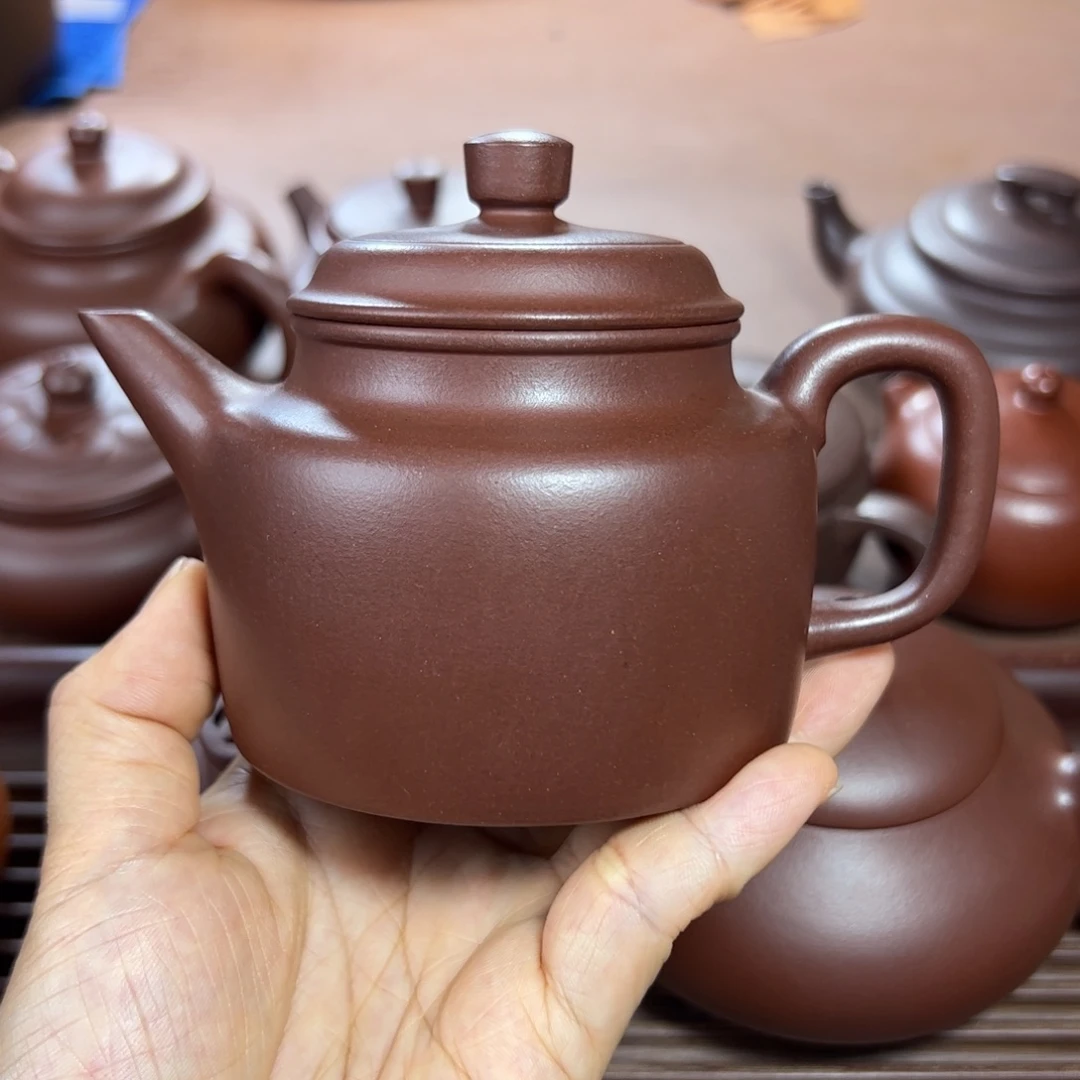 茶壶紫泥龙血砂 德钟 230cc