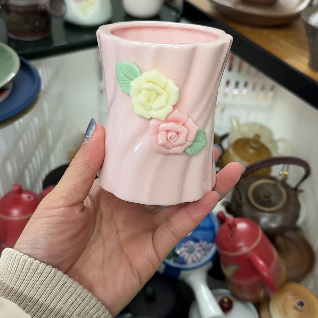 微瑕陶瓷茶具茶杯茶壶