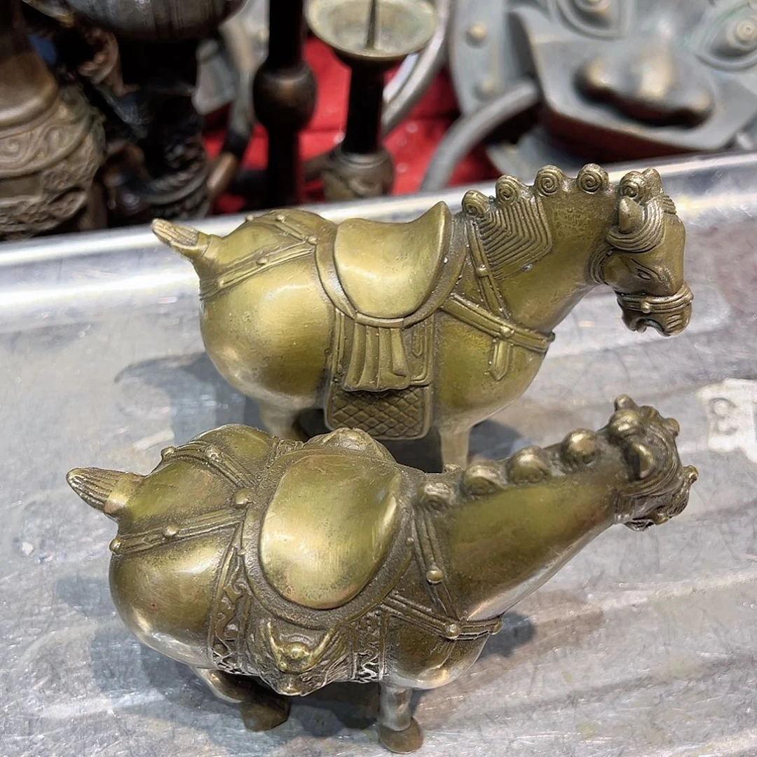千***?黄铜摆件工艺品，