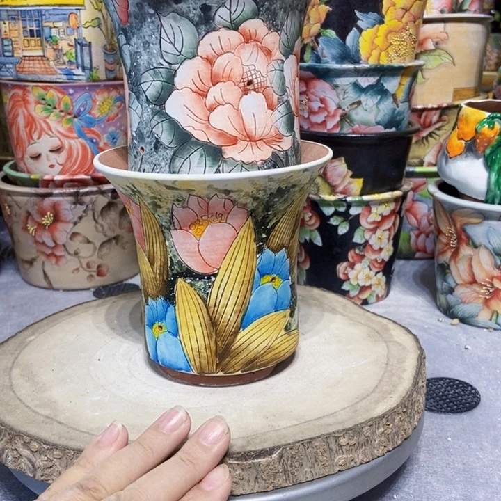 景德镇艺术手绘作品