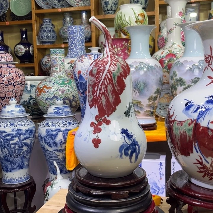 景德镇陶瓷花瓶摆件