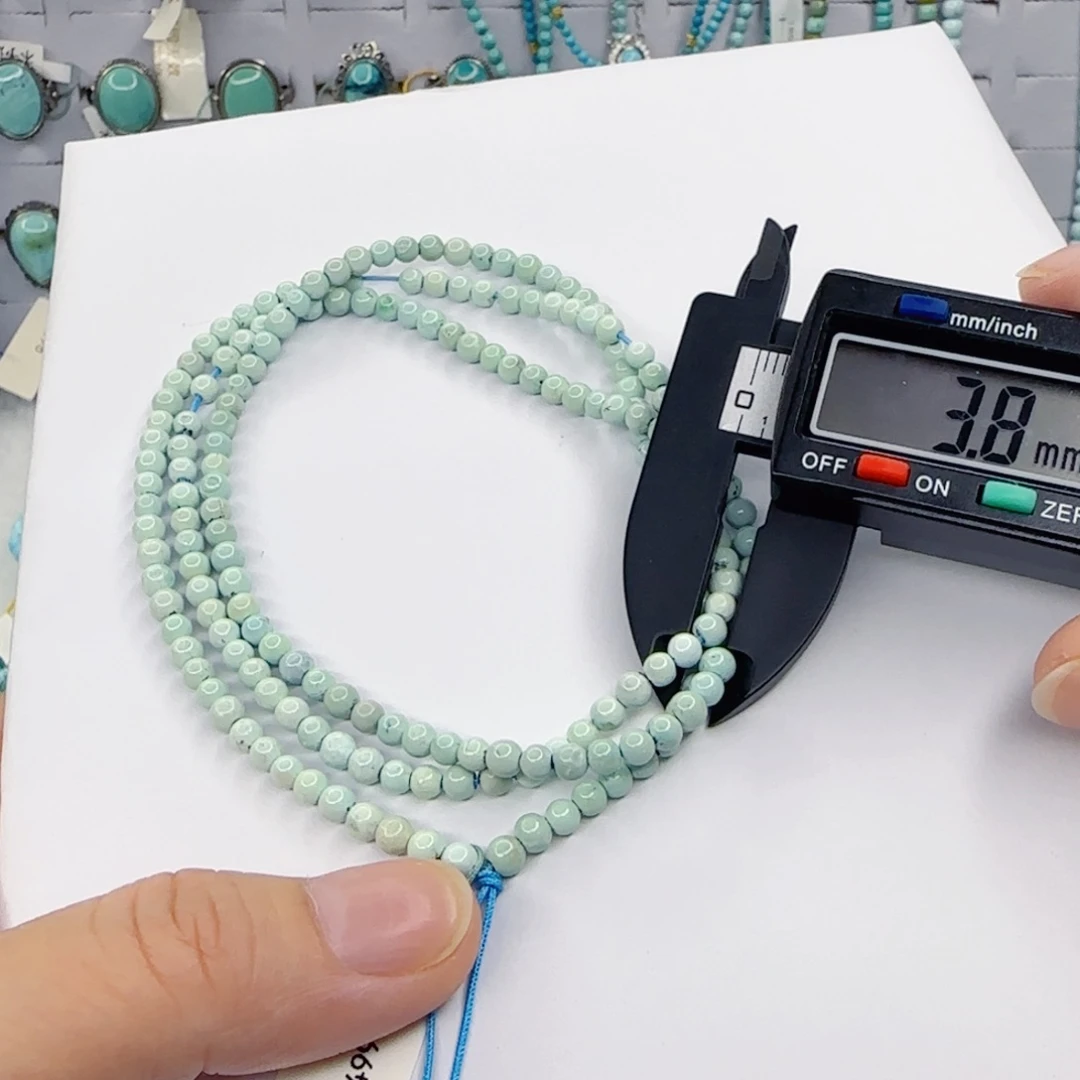 绿松石未镶嵌颈饰