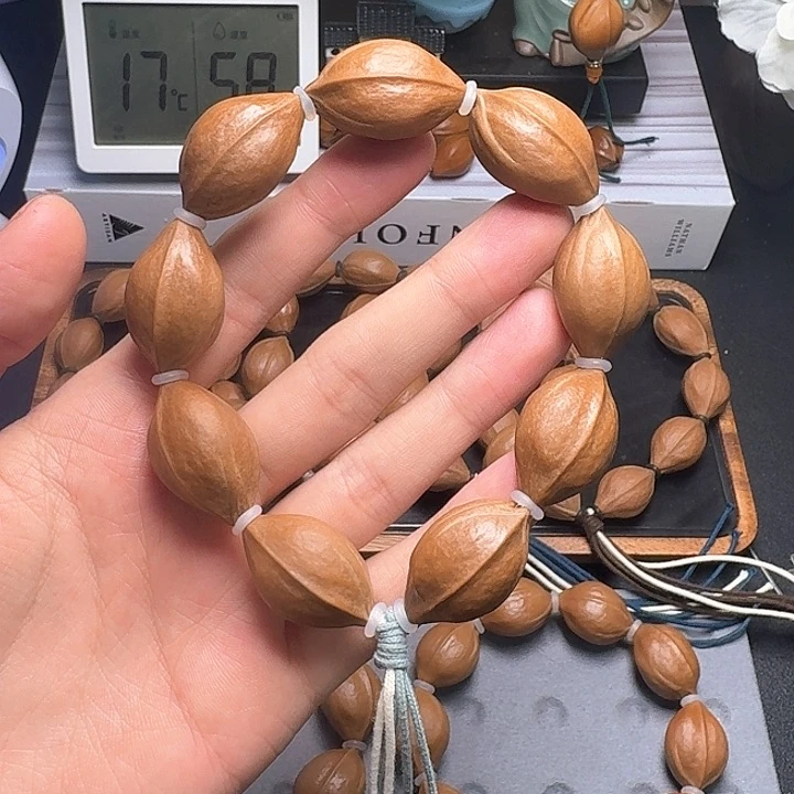 桃木梅林铁核手串1830