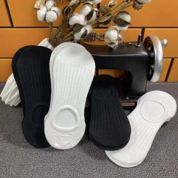 10双袜子男女中筒ins潮百搭短筒透气吸汗春夏季薄款黑白低帮袜