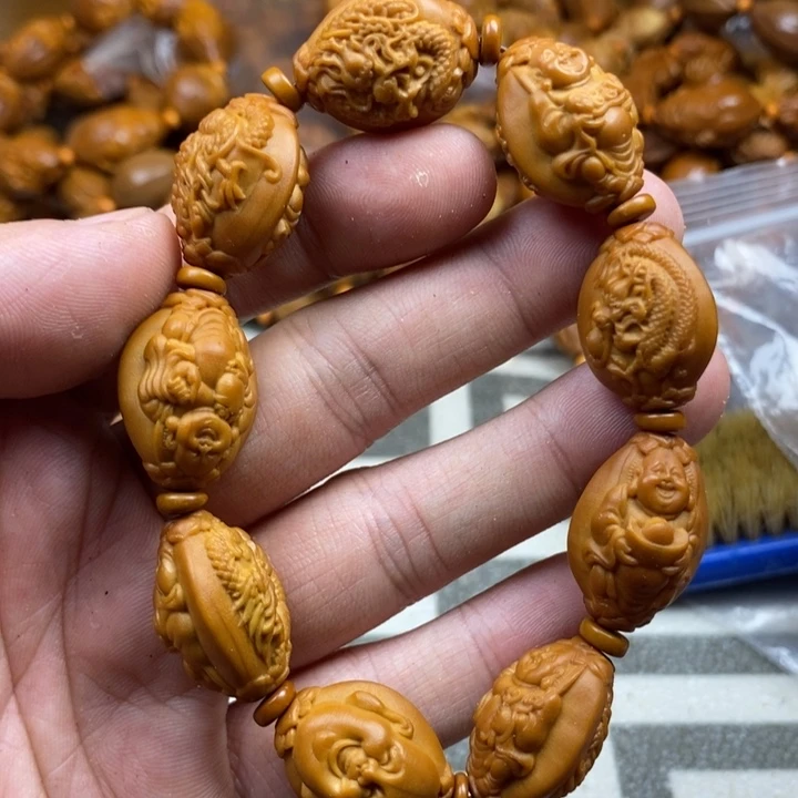 手串/手链橄榄核橄榄核雕工艺手串