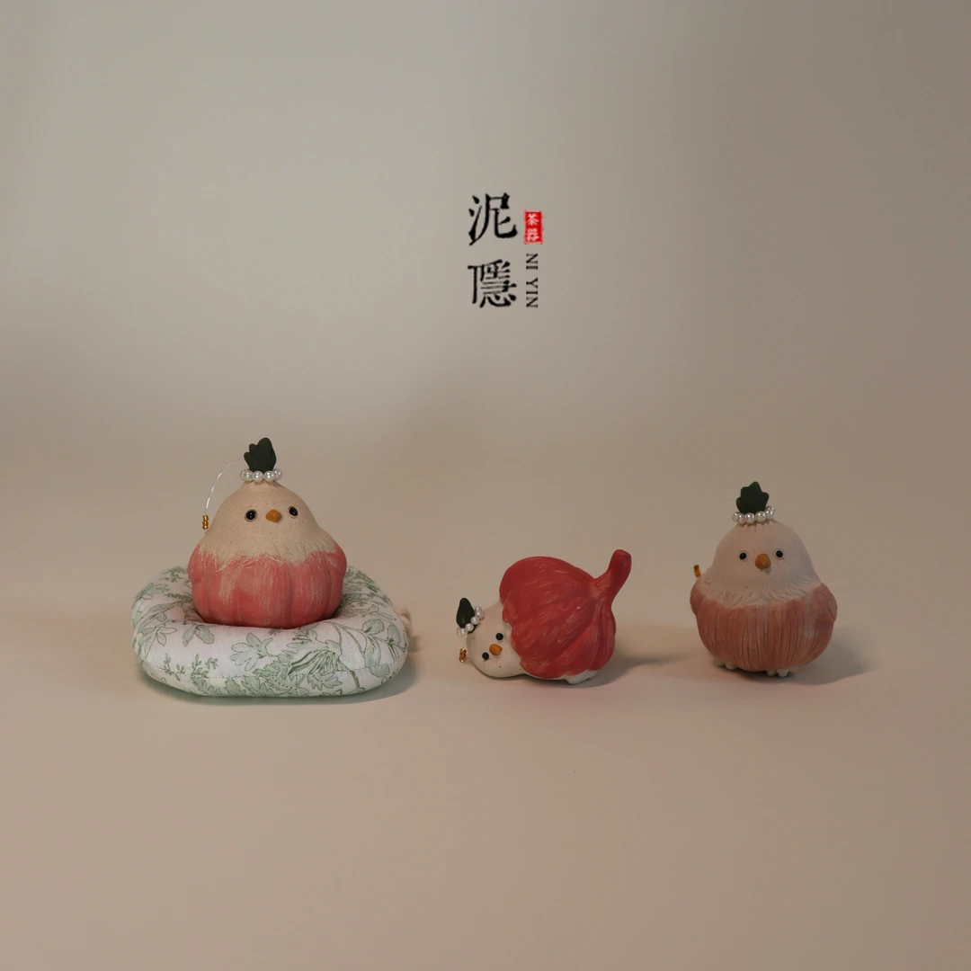 泥隐原创紫砂茶宠摆件生肖灵蛇茶桌茶道摆件金玉满堂茶玩可养盖置