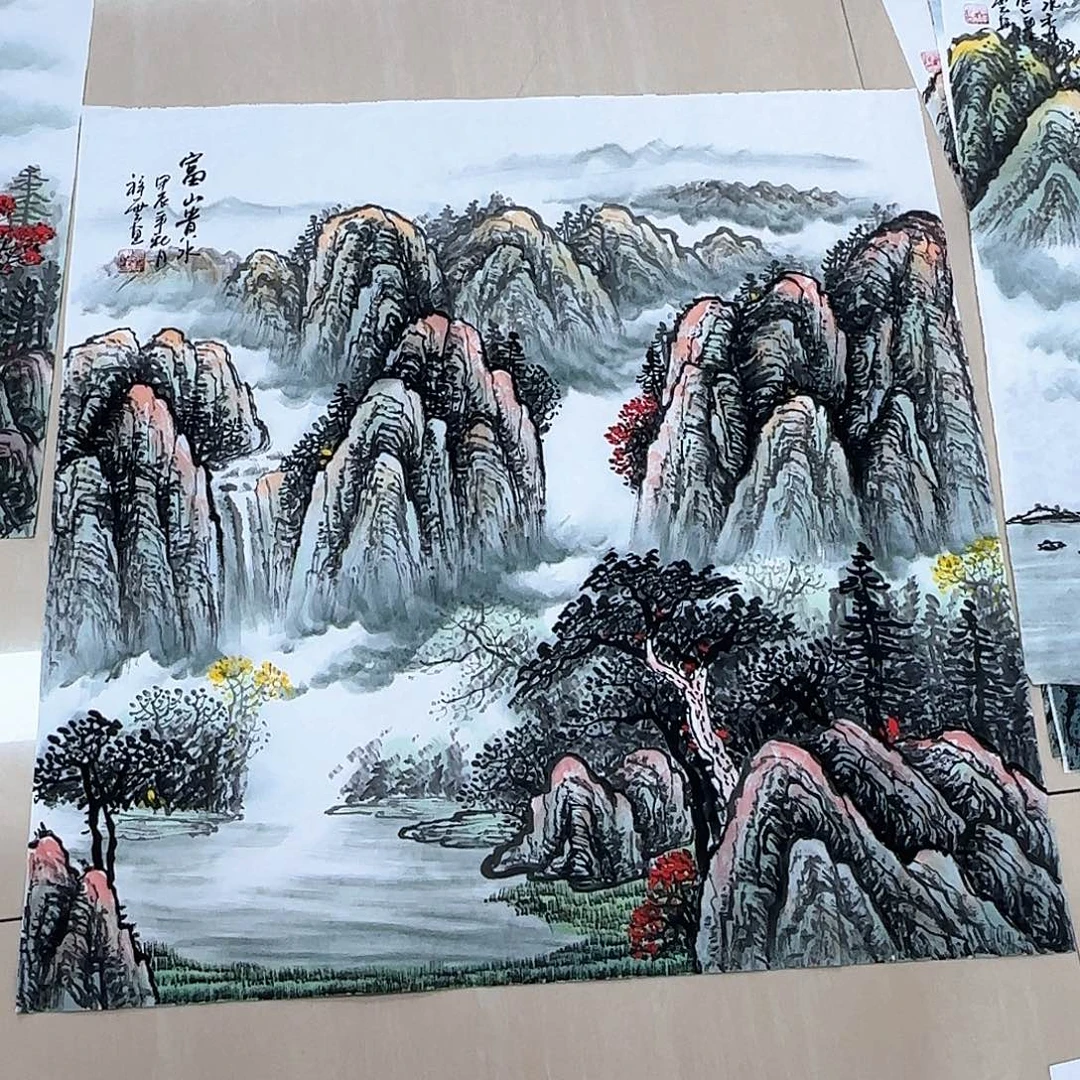 国画国画作品集一个