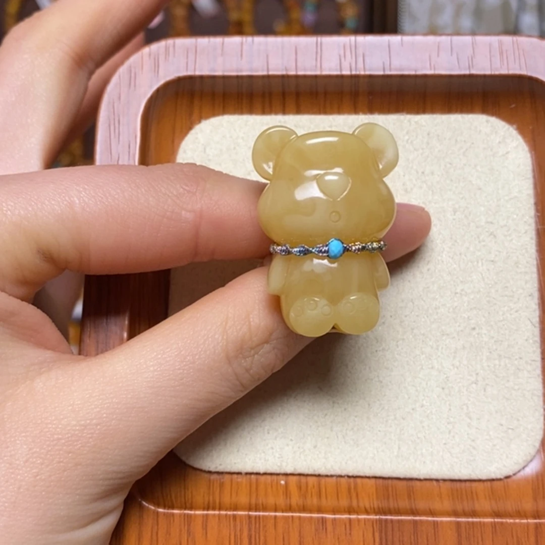 【闪购商品】未镶嵌蜜蜡戒指戒指