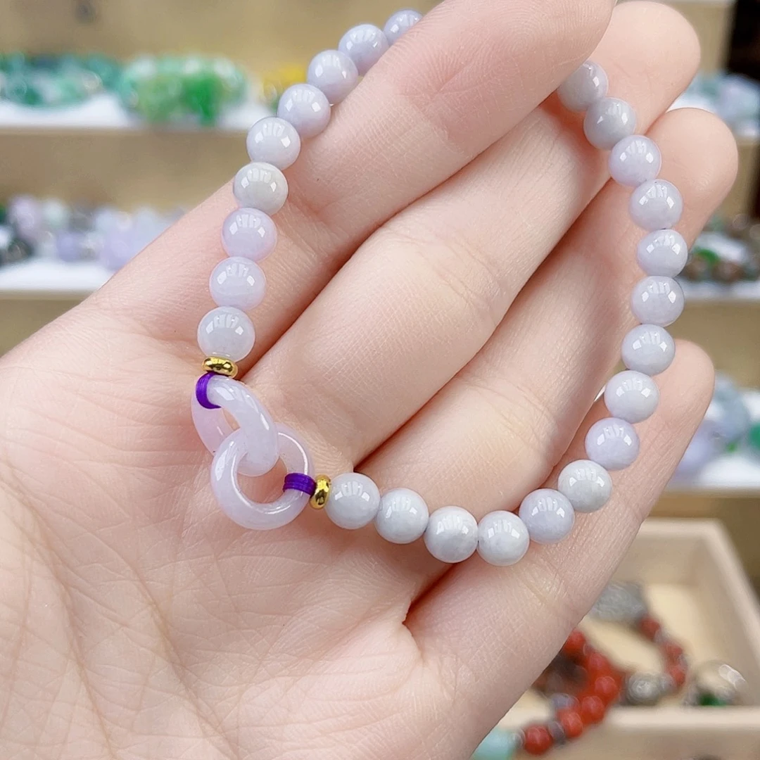 未镶嵌手链翡翠手链