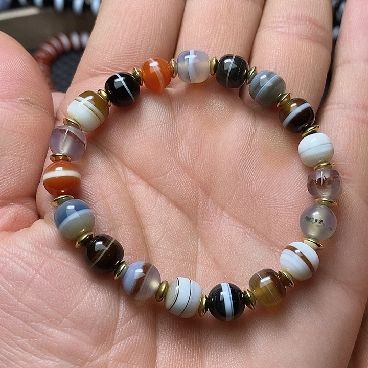 玛瑙/玉髓手链未镶嵌