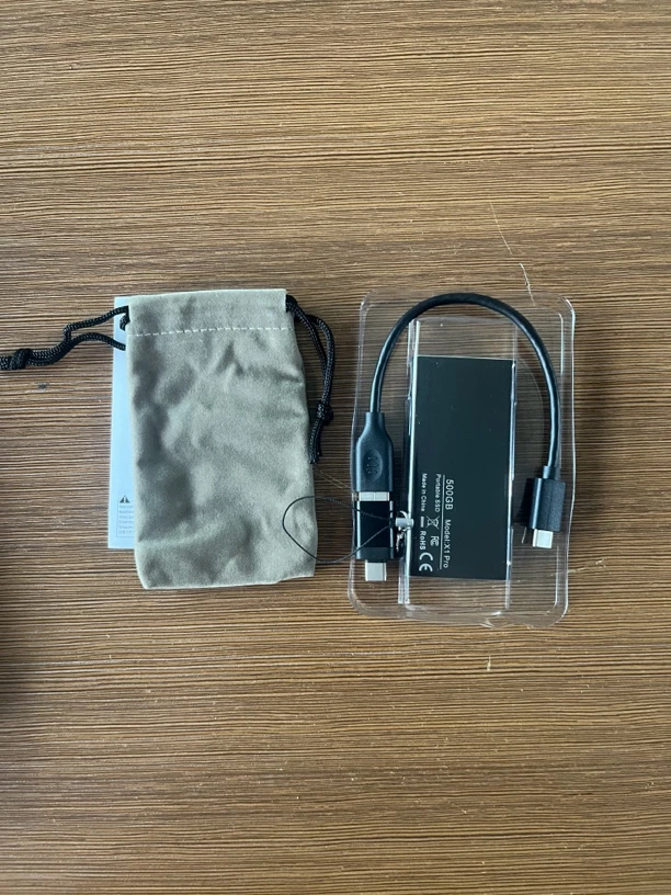 未拆封 KUH/酷和 usbtypec接口移动固态硬盘500g台式机笔记本通用