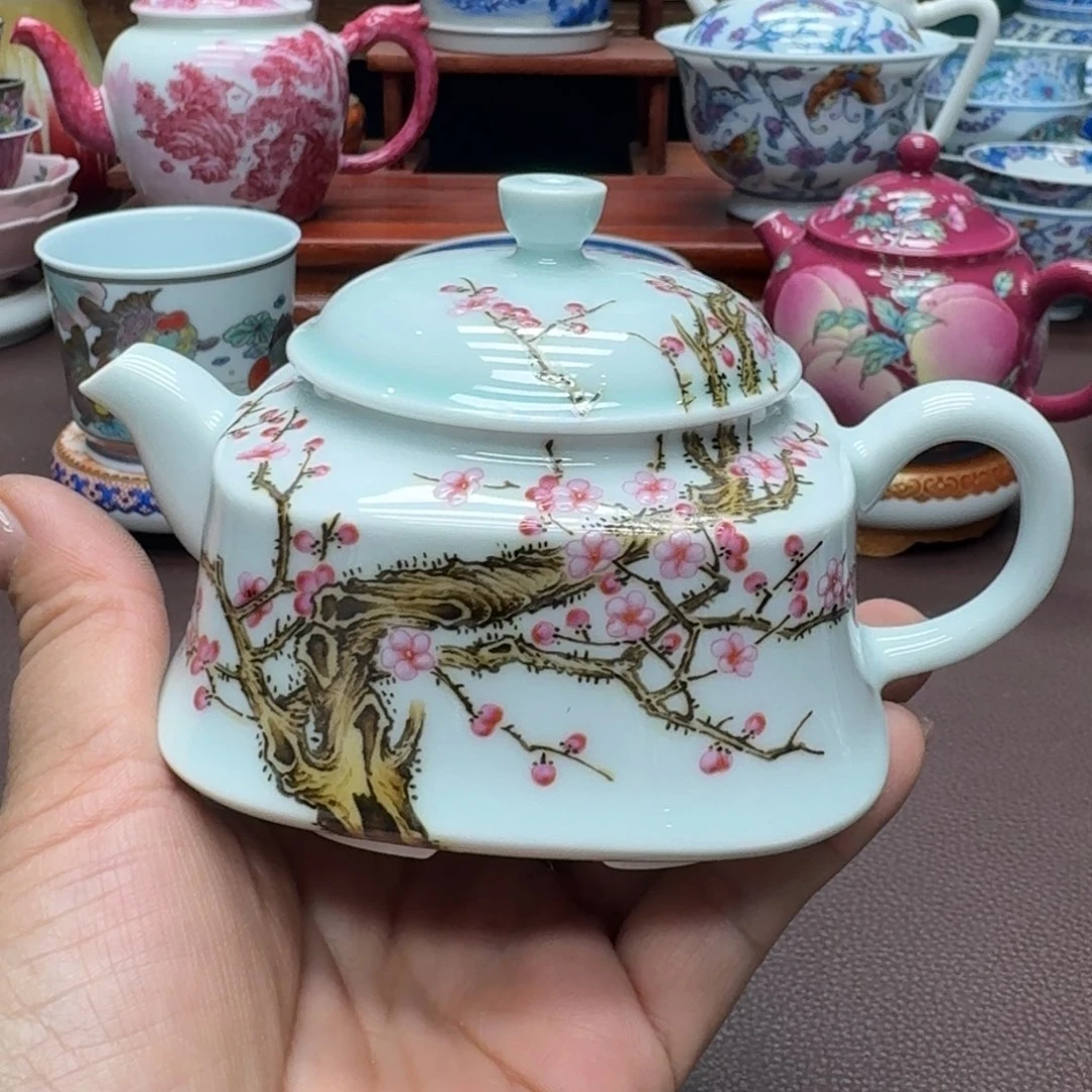 瓷片景德镇仿古手工制作精品展示