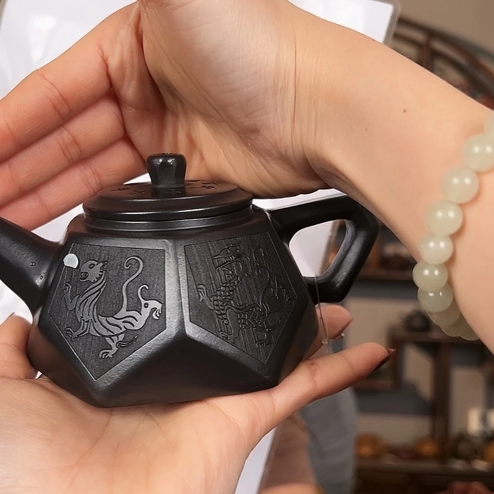 紫砂茶壶宜兴紫光堂