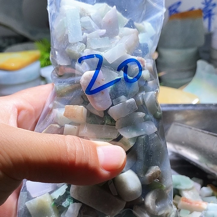 翡翠散珠鱼缸料20