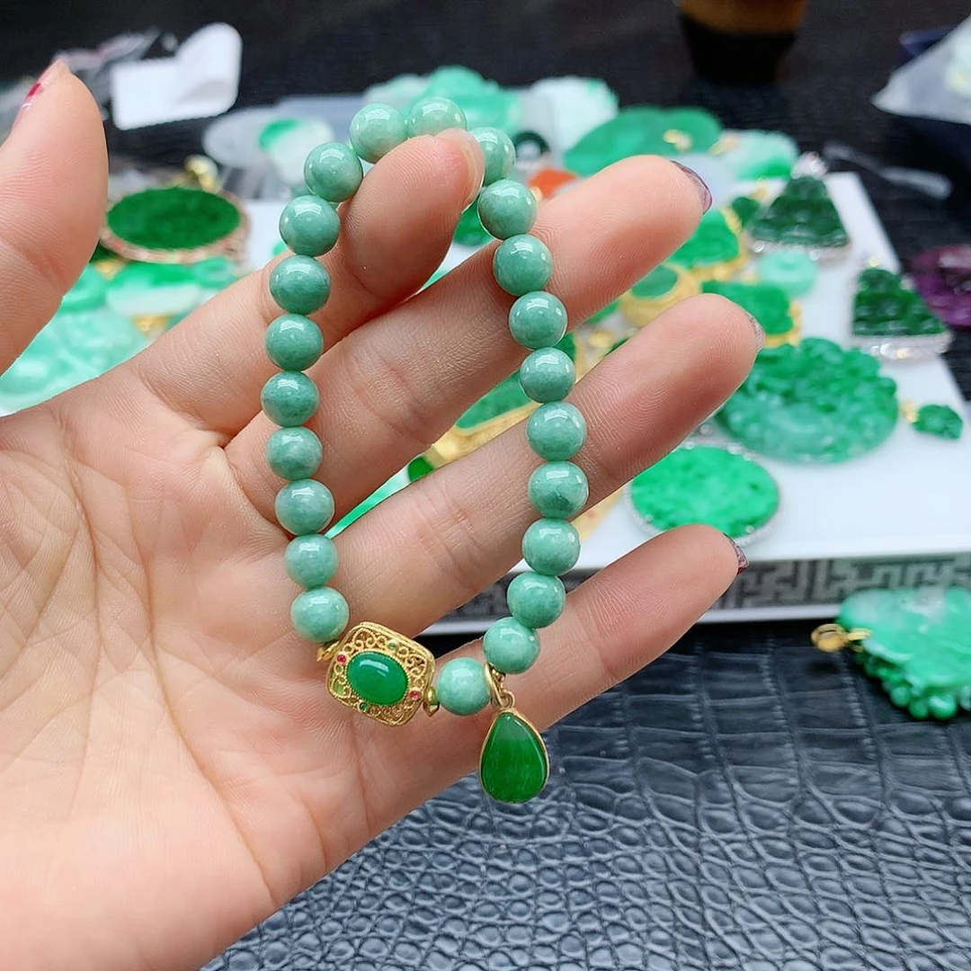 【闪购商品】翡翠手链未镶嵌,