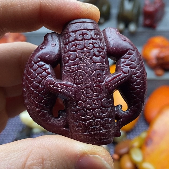 未镶嵌蛇纹石玉颈饰