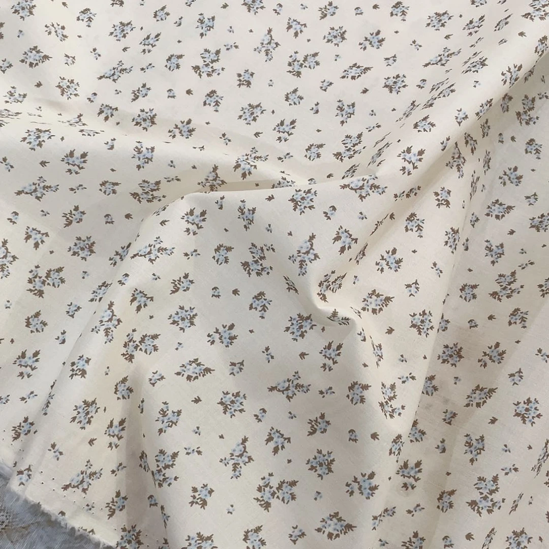 纯棉80支府绸1米*1.5米宽果子布艺地卷