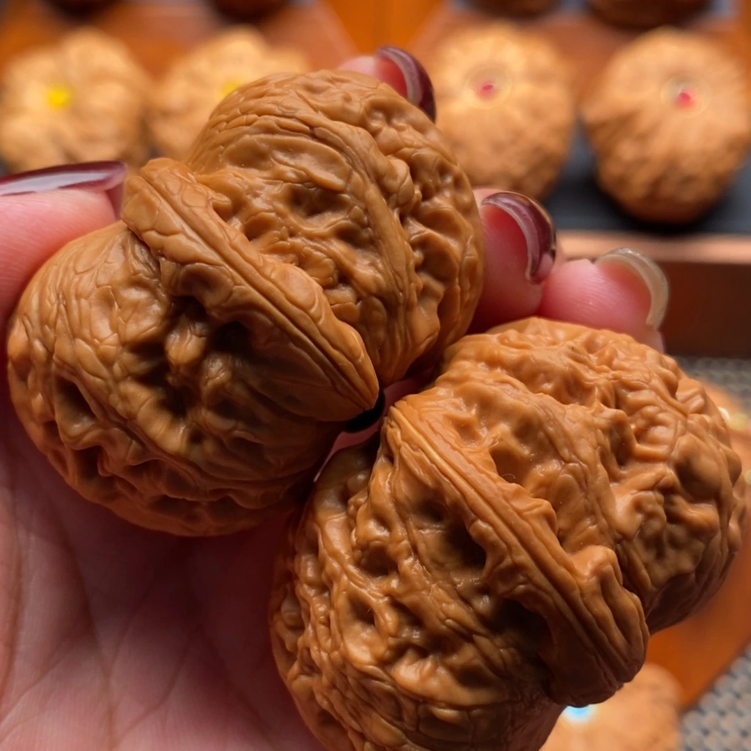 文玩核桃把件46尺寸平谷元宝