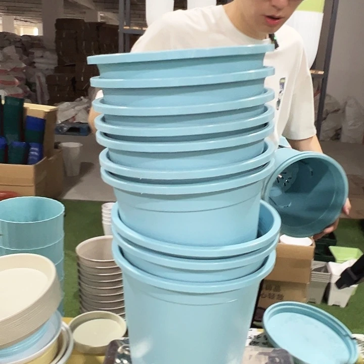 圆形控根240口24高24蓝色无托10只