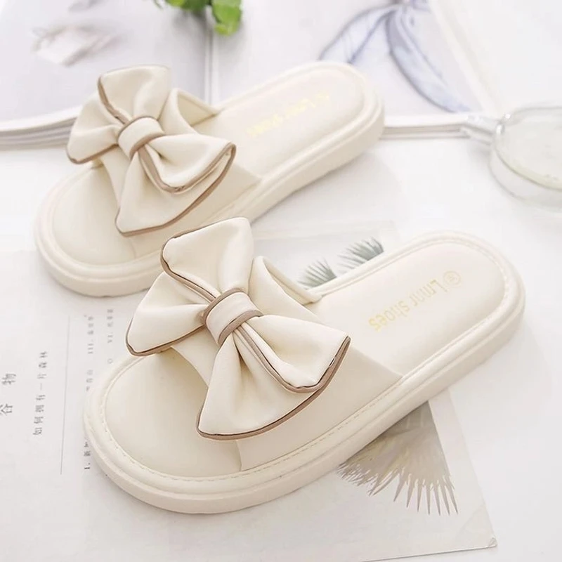 踩屎感拖鞋女年新款夏季外穿软底防滑仙女风配裙子一字凉XYQW