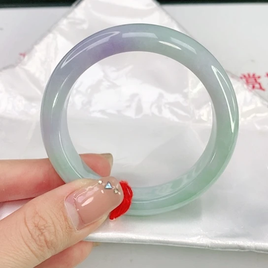 翡翠手镯未镶嵌天然翡翠A货717