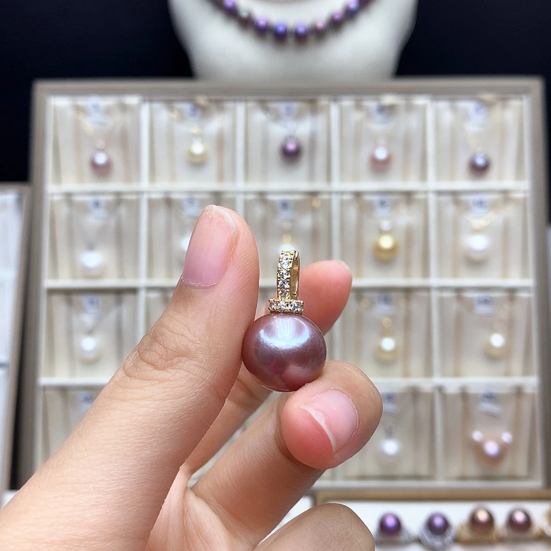 淡水珍珠合金颈饰