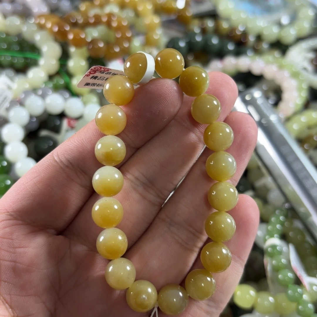 和田玉未镶嵌手链284