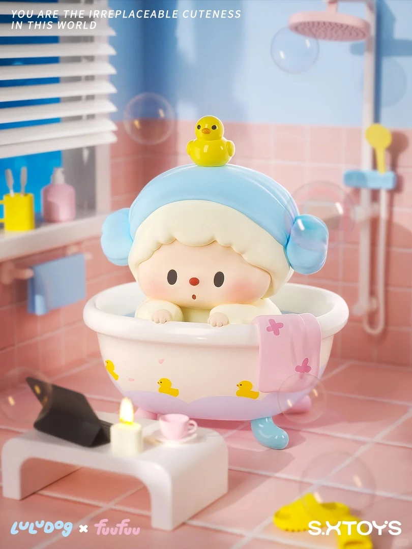 【平拆】噜噜狗宅家日记系列潮玩盲盒手办可爱礼物