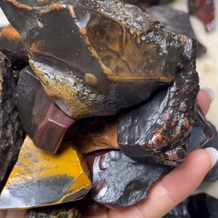 H***y石材戈壁牧民美石原石