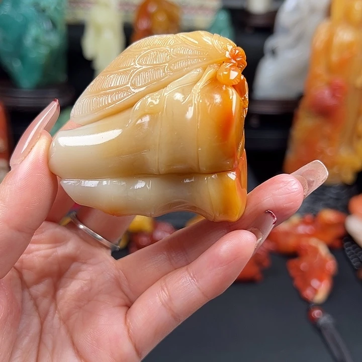 寿山石老性芙蓉石