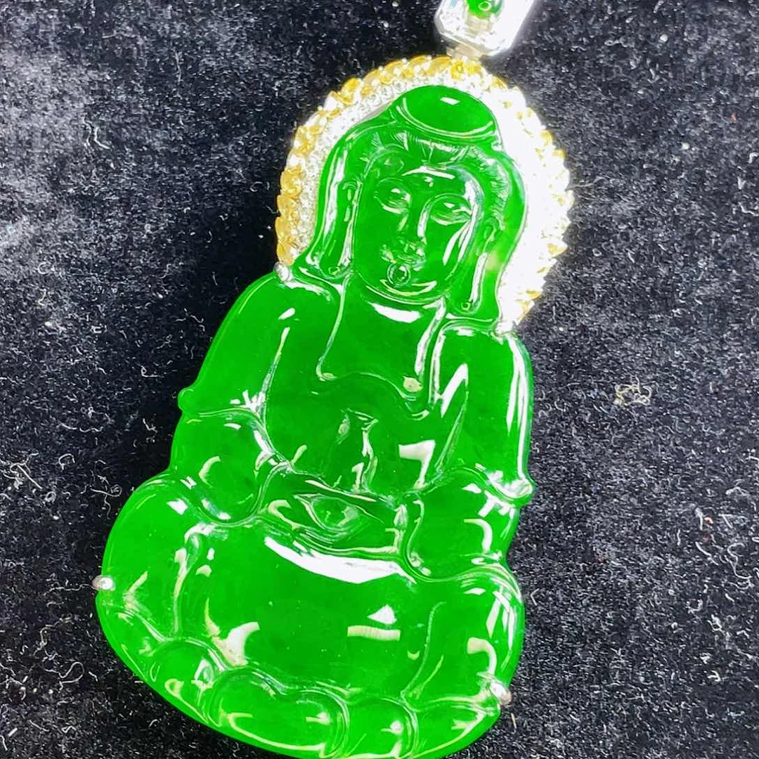 翡翠吊坠(不含链)未镶嵌