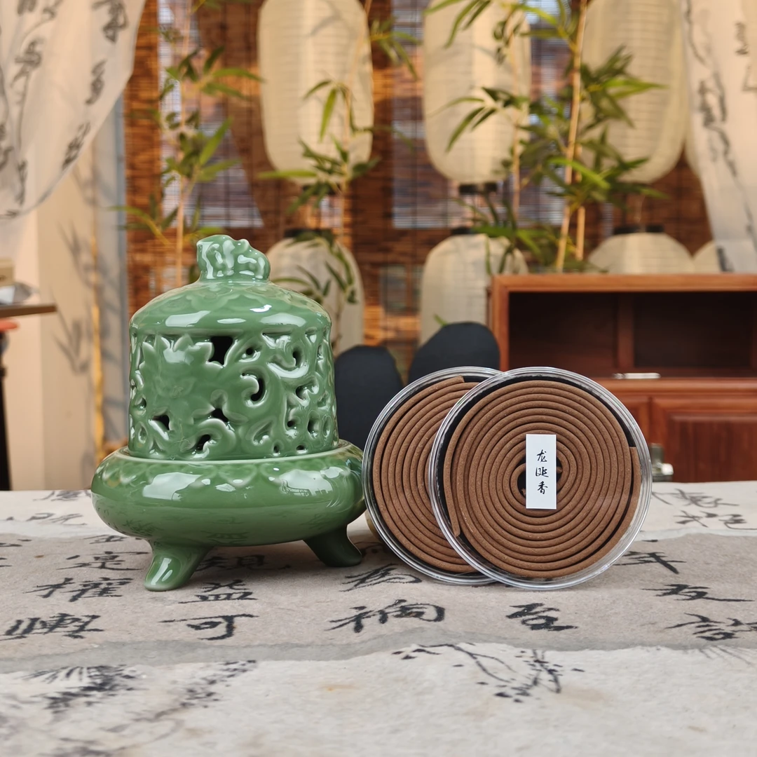 【仙天下-十月活动】龙涎香盘香品鉴送陶瓷三足炉