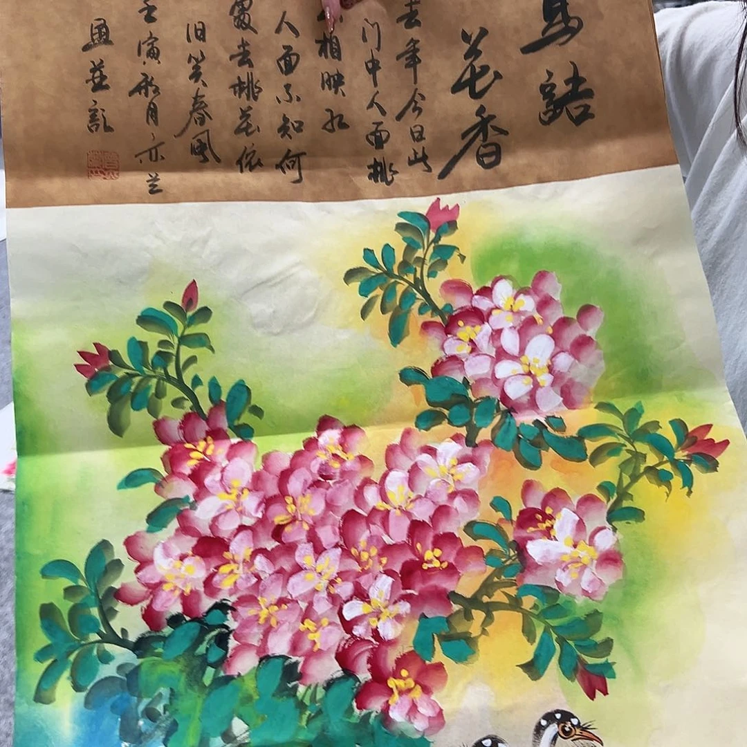 国画纯手绘字画作品欣赏