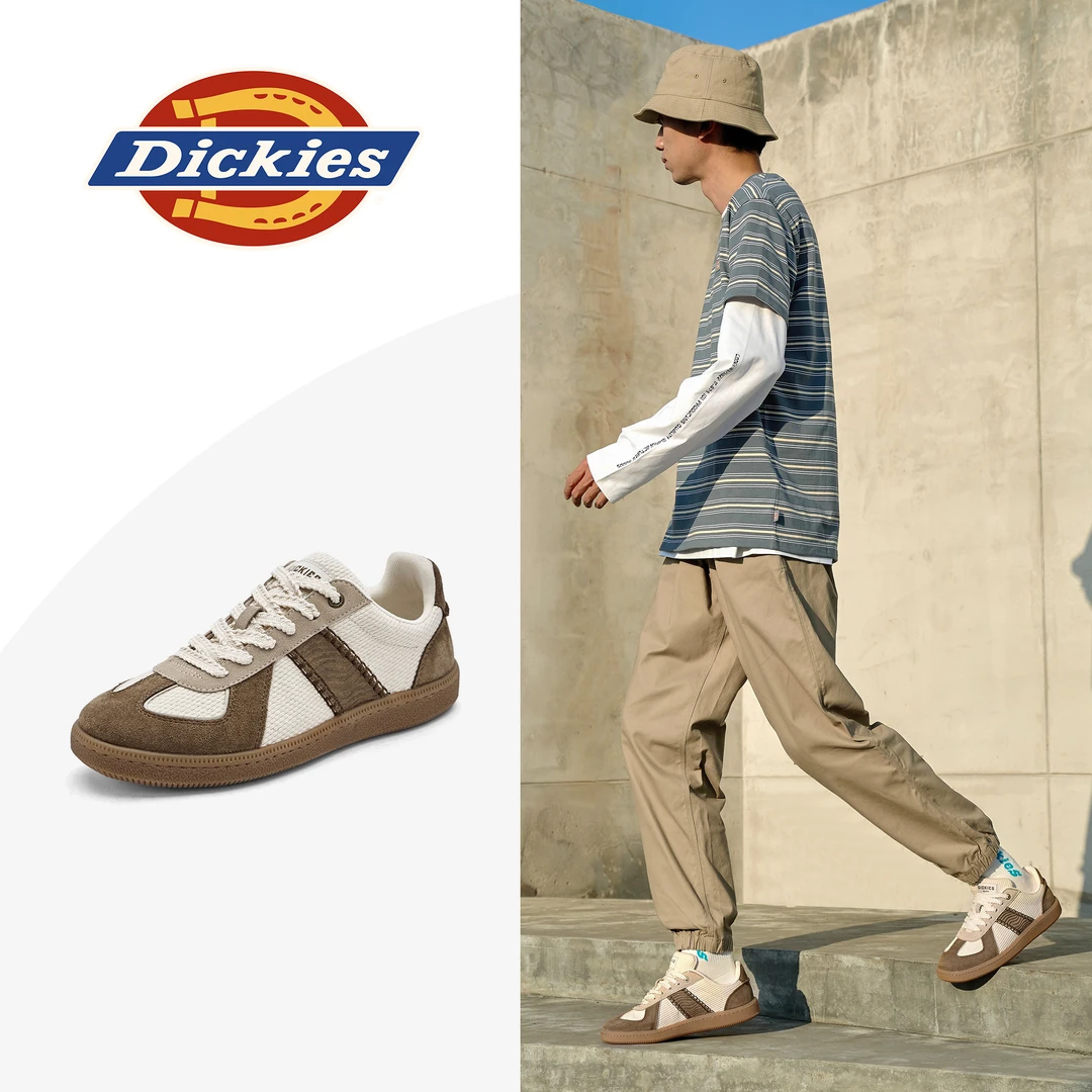 Dickies欧若风德训鞋情侣板鞋男复古潮流男鞋百搭小众耐磨休闲鞋