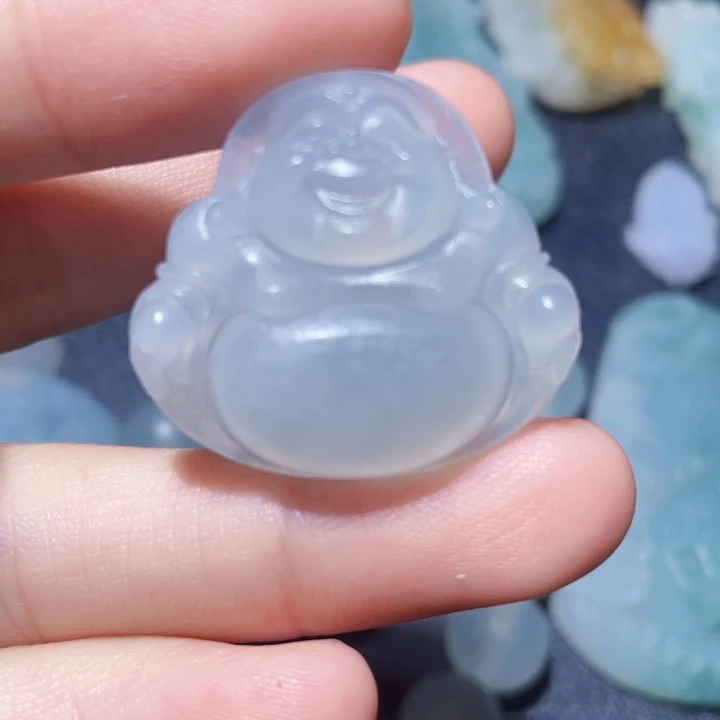 定制翡翠未镶嵌佛公