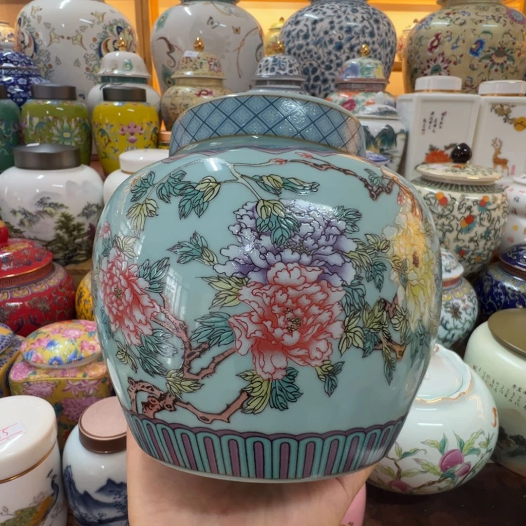 家用定制陶瓷茶叶罐