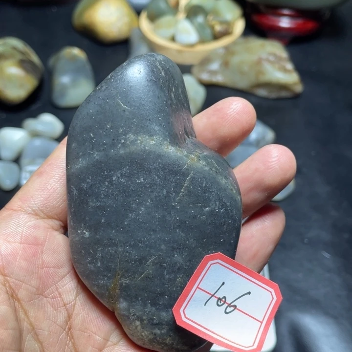 和田玉未镶嵌颈饰106