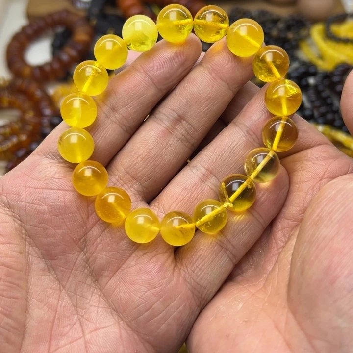 琥珀未镶嵌珠宝奇石