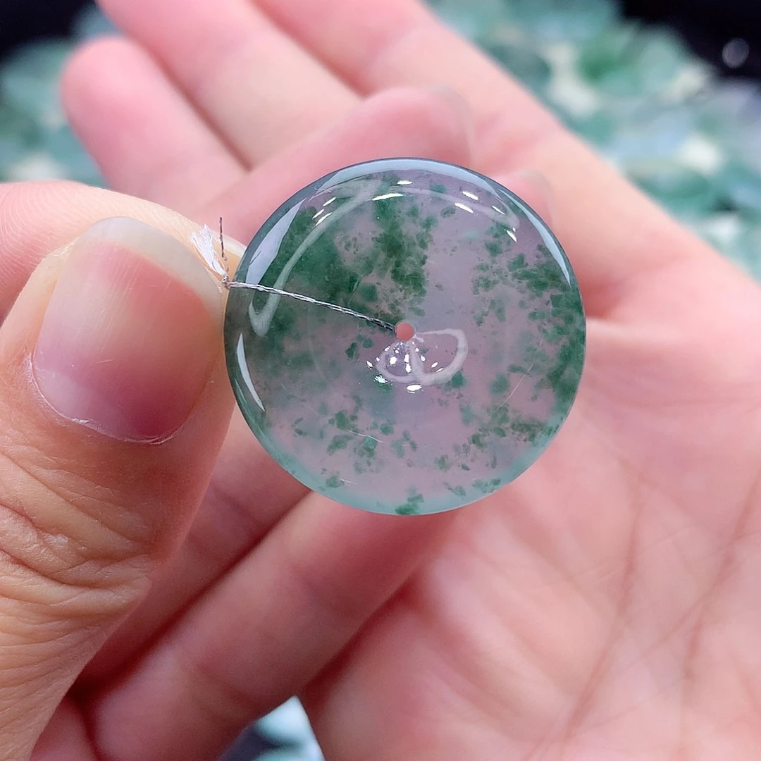 颈饰未镶嵌翡翠编号12尺寸26.5-4.8