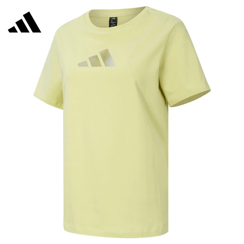 adidas阿迪达斯【同】女子运动休闲夏季训练舒适短袖T恤JM8802上衣