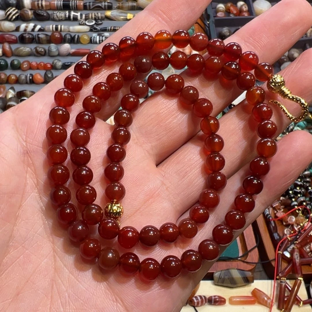 玛瑙/玉髓项链未镶嵌