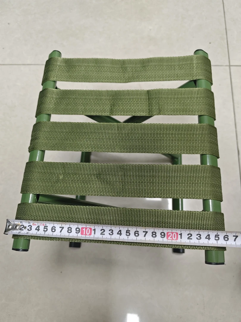 户外老式绿色折叠凳马扎