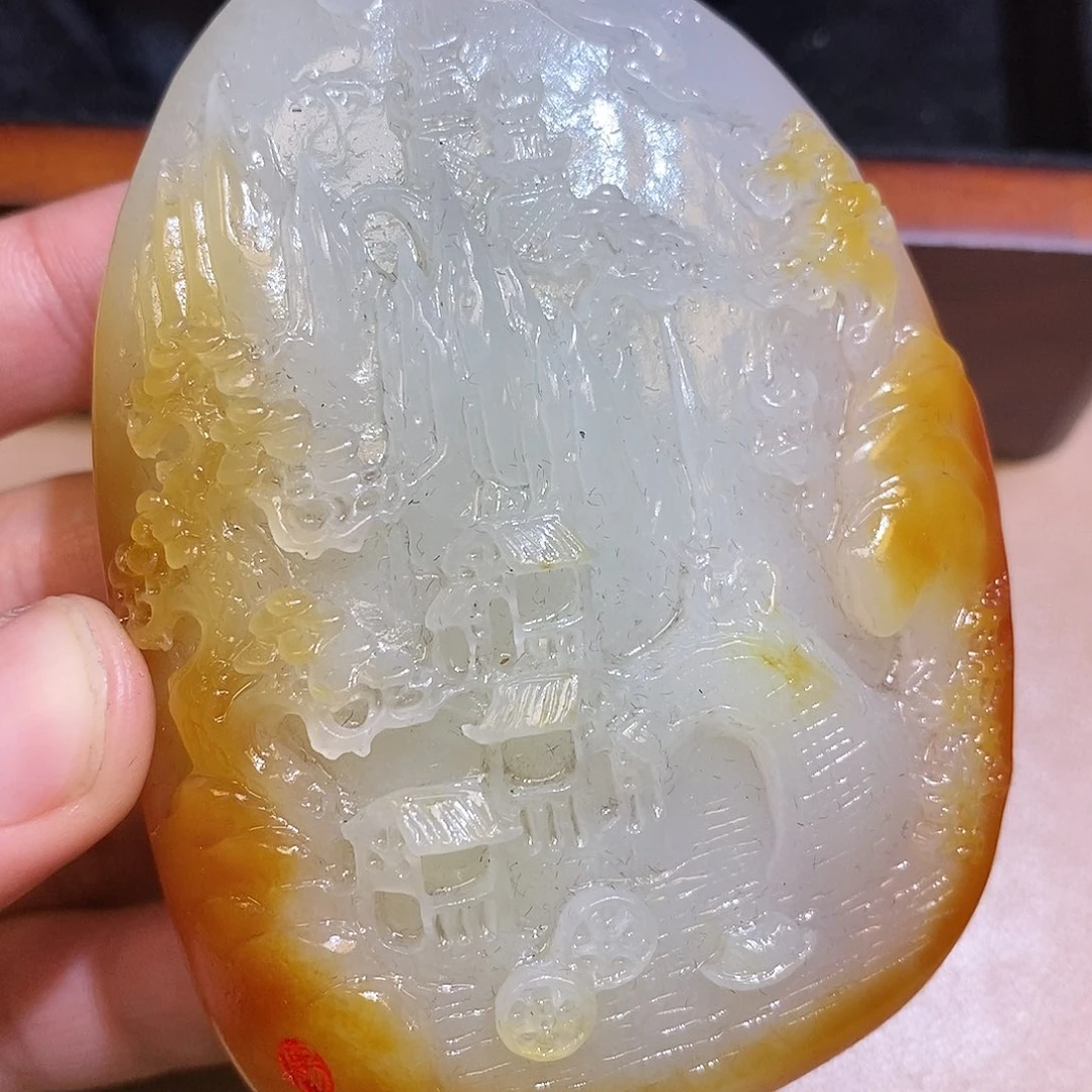 和田玉颈饰未镶嵌L8